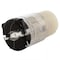 Ac Works Straight Blade Connector, 5-15R, 15 A, 125V AC, 2 Pole, 3 Wire, Screw Terminals, Clear AS515RL - alternate 7